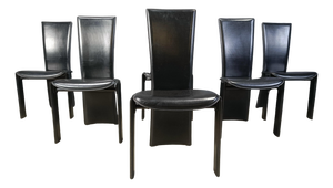 Vintage Dining Chairs by Pietro Costantini, 1980s, Set of 6