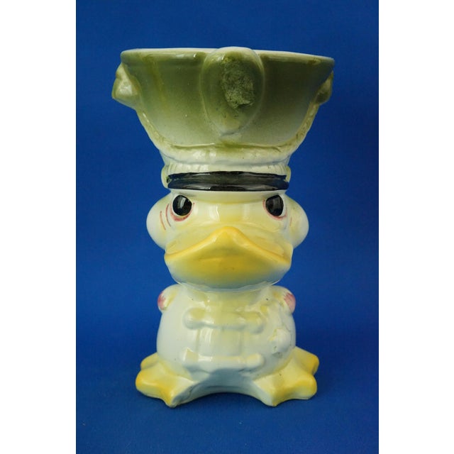 A delightful zoomorphic sugar bowl in glazed cast ceramic (ceramic with added kaolin, also known as soft porcelain),...