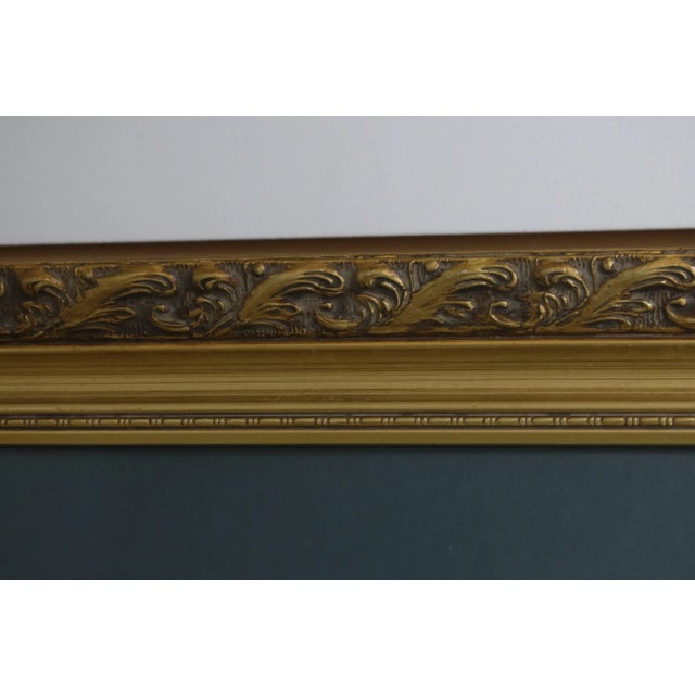 Approx: 20 Years Old Classic Gold Frame Professionally Framed & Matted Condition: Excellent Original Finish & Condition...