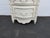 Wood French Shabby Chic Painted Carved Tall Narrow Lingerie Jewelry Chest 6406 For Sale - Image 7 of 18