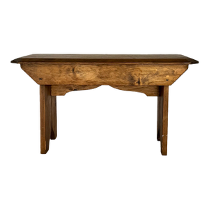 1900s Antique American Wooden Stool