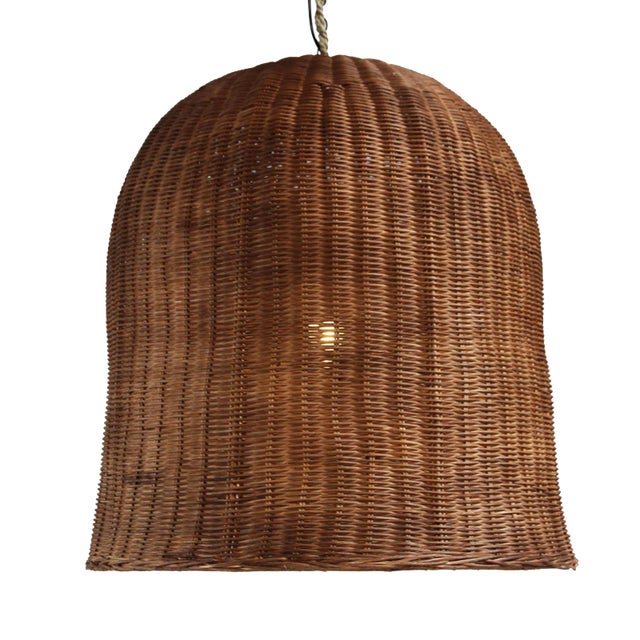 Coffee Stain Bell Lantern Extra Large For Sale