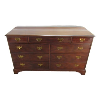 Kittinger Charterhouse Solid Mahogany Dresser For Sale