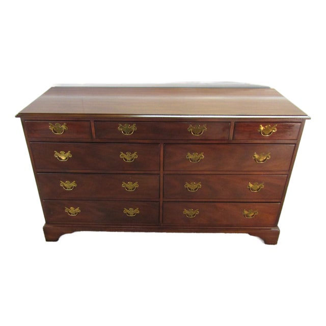 Kittinger Charterhouse Solid Mahogany Dresser For Sale