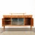 Vintage Sideboard in Cherry Veneer & Glass, Italy, 1950s For Sale - Image 3 of 12