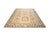 8x10 Vintage Aubusson Flat Weave Wool Rug, Ivory Botanical Panel For Sale - Image 4 of 13