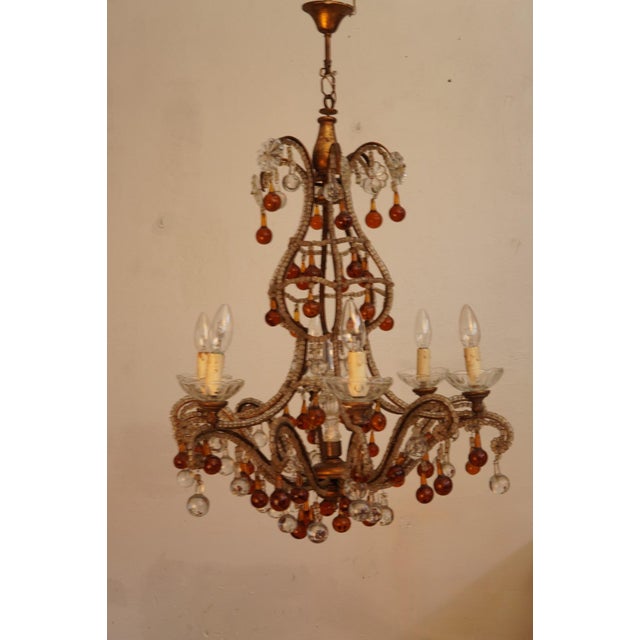 Antique Murano Chandelier, 1890s For Sale - Image 6 of 6