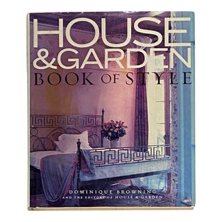 2001 Decorating Coffee Table Book, House & Garden - Book of Style For Sale