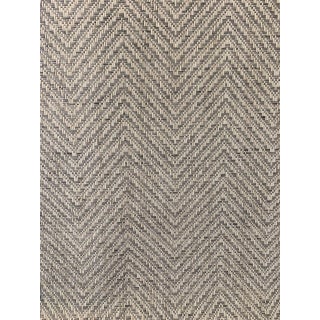 Phillip Jeffries Chevron Chic Natural Panache Wallpaper For Sale