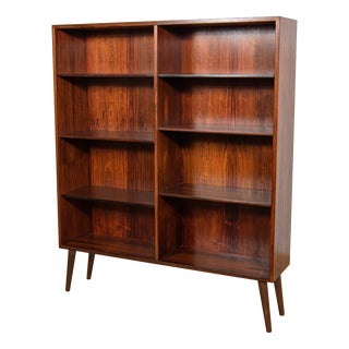 Mid-Century Model 6 Rosewood Bookcase by Omann Jun, Denmark, 1960s For Sale