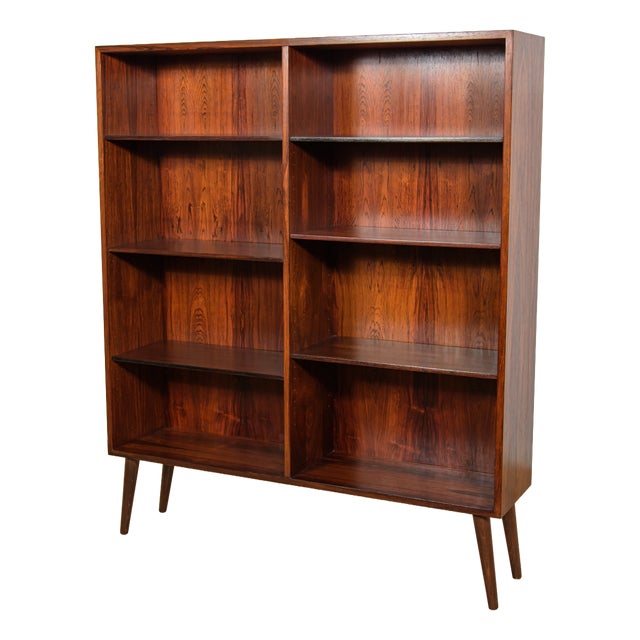 Mid-Century Model 6 Rosewood Bookcase by Omann Jun, Denmark, 1960s For Sale