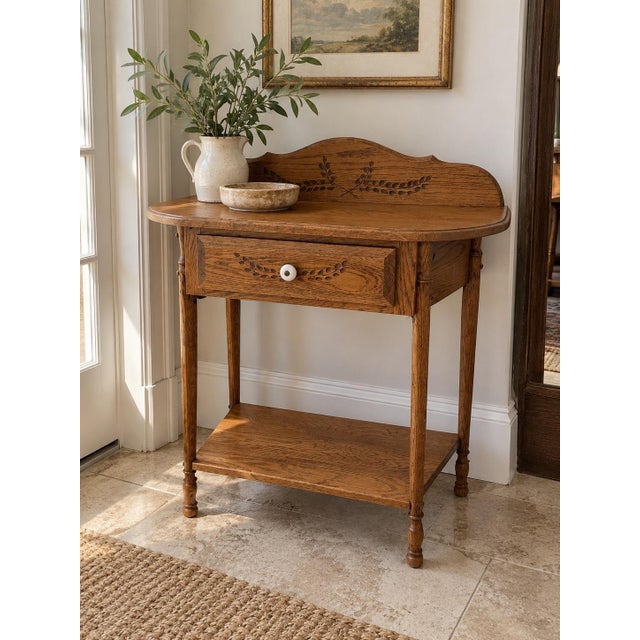 1950s Vintage Console Table For Sale - Image 5 of 5