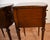 1930s Pair of French Louis XVI Walnut Nightstand / Bedside Table For Sale - Image 15 of 18