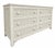 Henry Link Vintage Henry Link Wicker Dresser – Six Drawers, Braided Rattan Trim. For Sale - Image 4 of 7