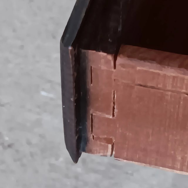 French Provincial Henredon Four Centuries Red Oak Side/End Table For Sale - Image 12 of 18