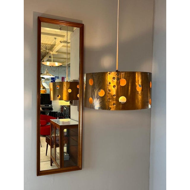 Hanging Lamp in Copper, Denmark For Sale - Image 3 of 11