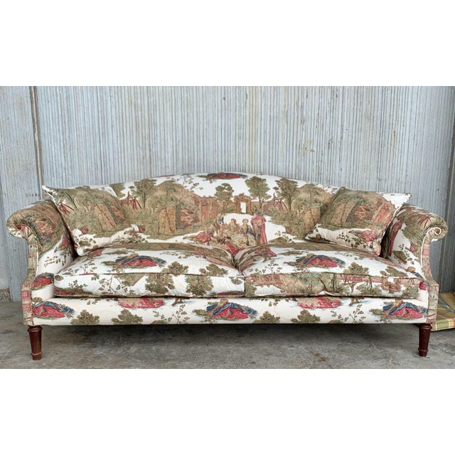 19th Century Pair of Antique Sofas in the Manner of Howard and Sons For Sale - Image 17 of 17