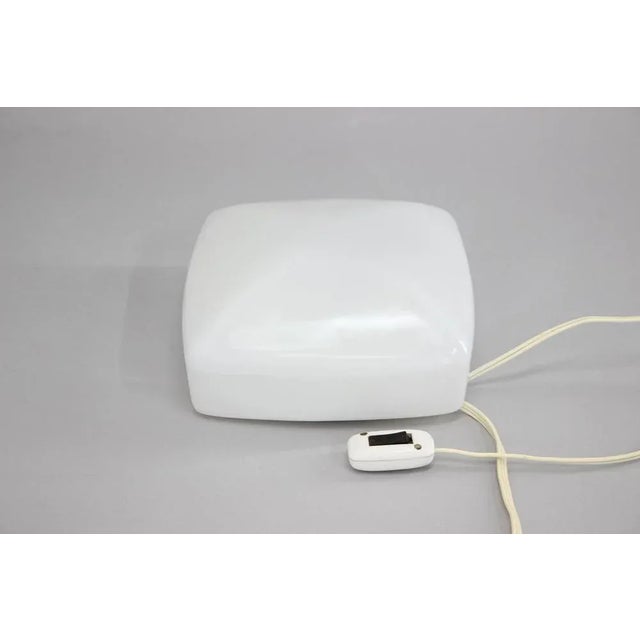 1970s Milk Glass Wall Lamp, Czechoslovakia, 1970s For Sale - Image 5 of 9