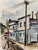 Original watercolor on paper by Henry Emil Salloch, also known as Heinz Emil Salloch, the German-born American artist and...