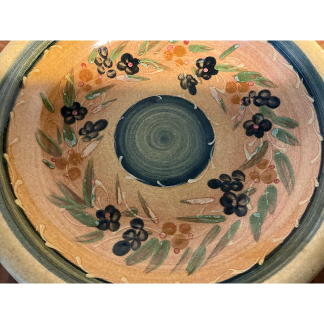Vintage French Hand-Painted Bowl – Terre Provence, Made in France For Sale - Image 10 of 10