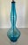 Mid-Century Modern Vintage Murano Glass Table Lamp in Blue 1960s For Sale - Image 3 of 9