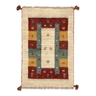 Pasargad DC Fine Hand Knotted Gabbeh Rug For Sale