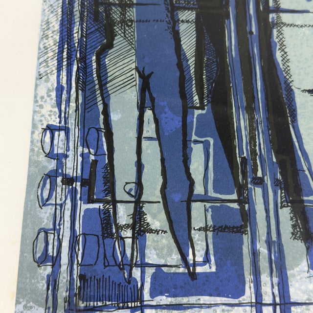 1960s Luciano Minguzzi, Stylized Figures, Author's Proof, 1967, Serigraph For Sale - Image 5 of 12