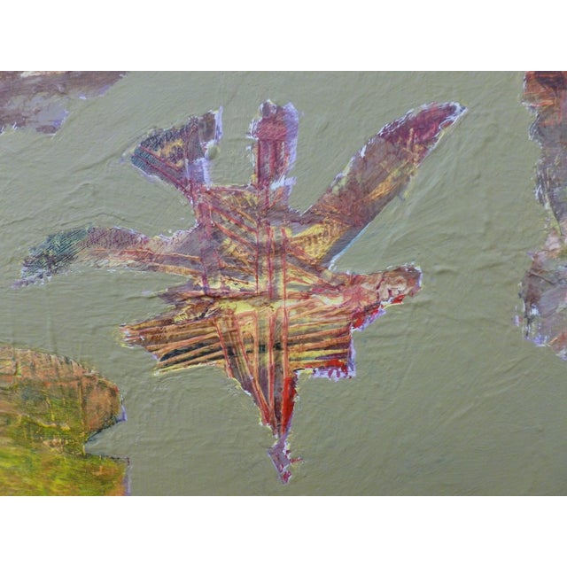 "Caterpillar Dream" Expressionistic Oil and Acrylic Painting by Scott A. Spencer For Sale - Image 4 of 6
