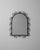 Industrial 20th Century French Wrought Iron Wall Mirror For Sale - Image 3 of 11