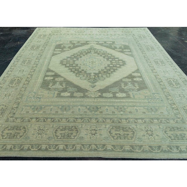 Turkish Oushak Antique Look Rug 8'2" x 10'7" #20049 Explore a curated collection of hallway runners, wool rugs, and...