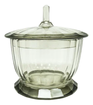 Art Deco Candyer from Moser, Czechoslovakia, 1930s
