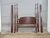 Late 20th Century Late 20th Century Mahogany Queen Size Four Post Carved Rice Bed Made Attributed to Henkel Harris For Sale - Image 5 of 11