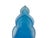 Glass Blue Frosted Crystal Glass Lotus Base 3 Sides Bodhisattva Sanbao Figure For Sale - Image 7 of 13