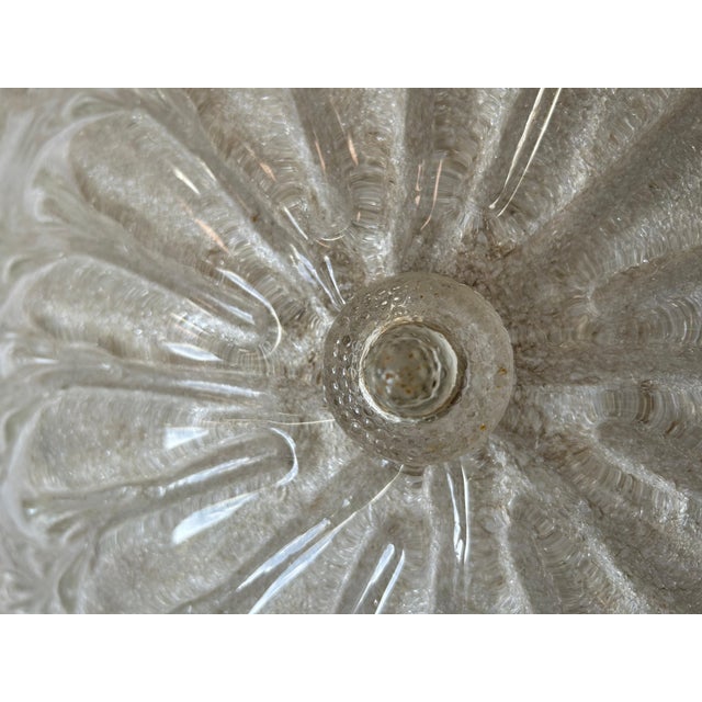 Glass Murano Ceiling Lights, 1980s, Set of 2 For Sale - Image 7 of 17