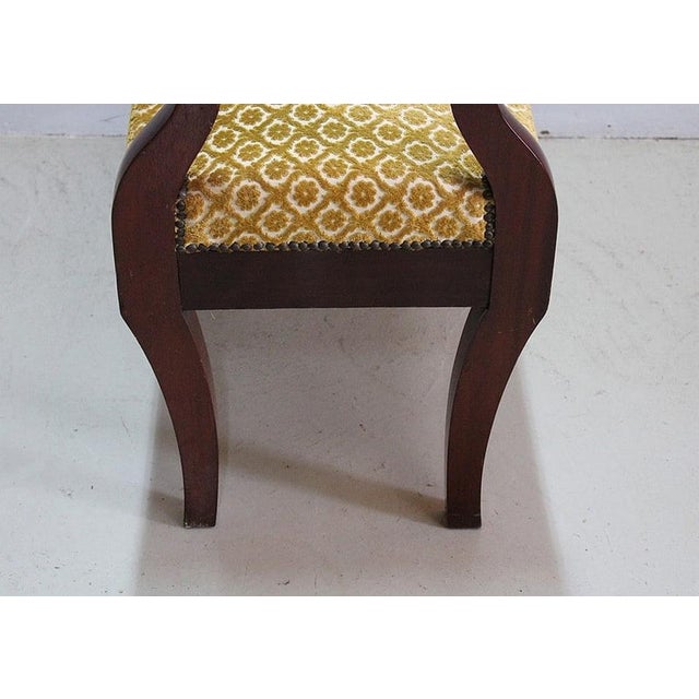 Wood Small 19th Century Restoration Middle Bench For Sale - Image 7 of 13