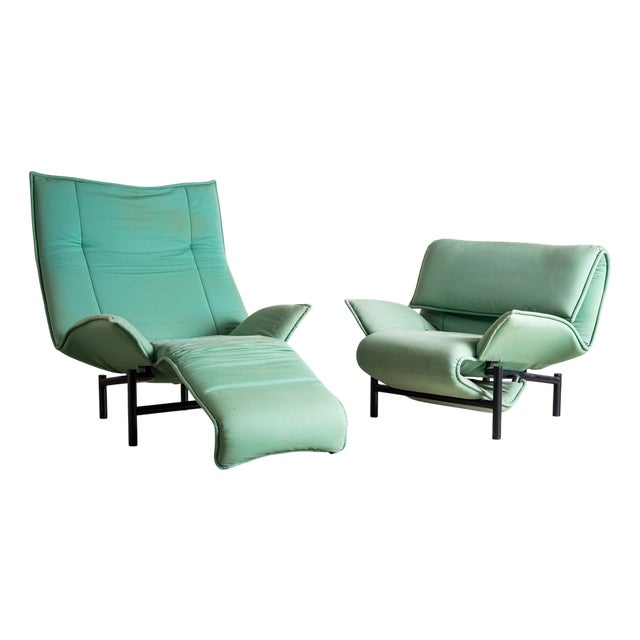 Veranda Chairs by Magistretti for Cassina, Set of 2 For Sale