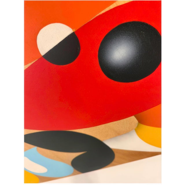 Blue Rubén Sánchez, Mediterranean Sunset I, 2023, Acrylic Painting on Panel For Sale - Image 8 of 10