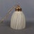 Modern Brass Striped Opaline and Murano Glass Pendant by Murano for Murano, 1960 For Sale - Image 4 of 17