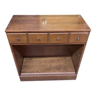 Ethan Allen Heirloom Nutmeg Maple Cabinet For Sale