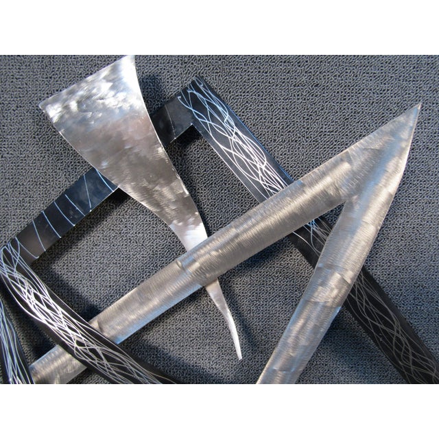 Mid 20th Century Mid 20th Century Geometric Sculpture by Curtis Jere For Sale - Image 5 of 6