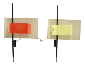 Wall Lamp by Bruno Gatta for Stilnovo, 1955, Set of 2