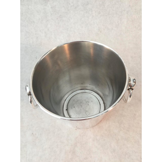 1980s Vintage Silver Pottery Barn Small Ice Bucket Chairish