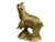Mid-Century Modern Vintage Large Gold Brass Bear Animal Figurine For Sale - Image 3 of 8