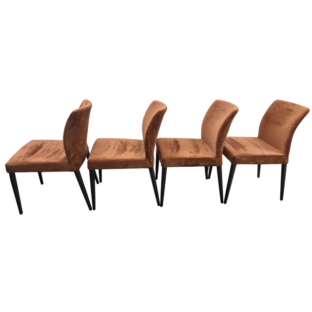 Mid-Century Modern Arhaus Dining Chairs - A Set of 4 For Sale - Image 3 of 14