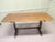 Vintage Refectory Dining Table in Oak, 1960 For Sale - Image 3 of 7