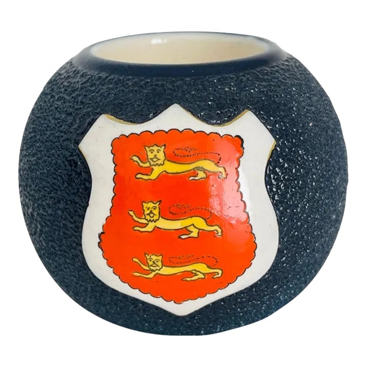 A 1920s Carlton Ware match striker/holder for Colin Lunn 'Oxford' with Imperial College London heral