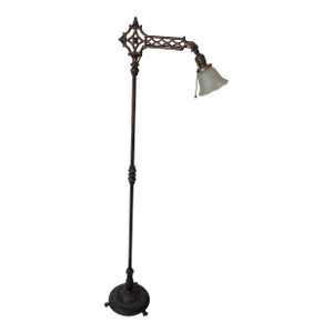 Early 20th Century Art Deco Style Bridge Floor Lamp