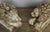 Pair of Carved Stone Replica Lions Originally by Antonio Canova For Sale - Image 10 of 10