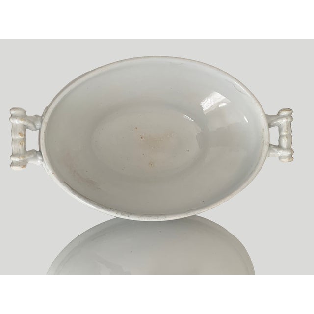Early 20th Century Maddock & Co. English White Ironstone Soup Tureen, Circa 1906–1920s For Sale - Image 4 of 12