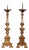 Italian Candlesticks in Bronze For Sale